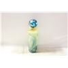 Image 1 : MDINA ART GLASS BOTTLE WITH STOPPER. MALTA