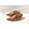 Image 1 : PAIR OF CARVED WOOD SHOE SHAPED BOXES