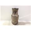Image 1 : BROWN ART POTTERY VASE WITH GRIP GLAZE