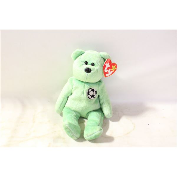 KICKS SOCCER TY BEANIE BABY ORIGINAL+TAGS