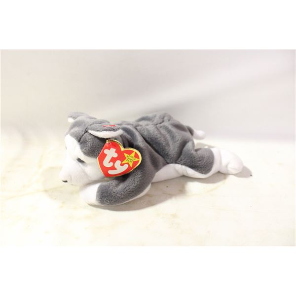 1996 NANOOK HUSKY DOG TY BEANIE BABY ORIGINAL+TAGS