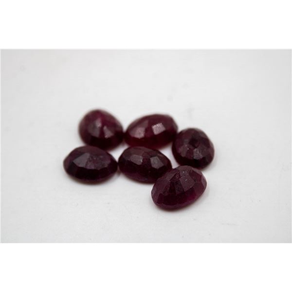 #332-NATURAL RED RUBY GEMSTONES 62.25CT