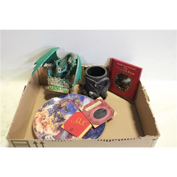 LOT OF DRAGON ITEMS