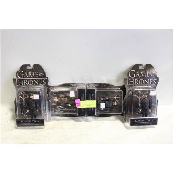 LOT OF 4 GARME OF THRONES FIGUINES