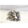 Image 1 : 2.5 POUNDS OF VARIOUS ESTATE WORLD COINS IN BAG