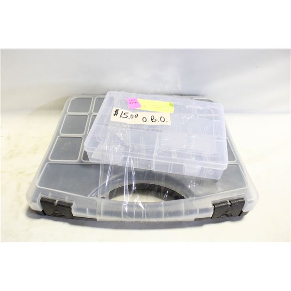 2 NUTS/BOLTS STORAGE ORGANIZERS