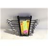 Image 1 : NEW WORKPRO 9 PIECE COMBINATION WRENCH SET