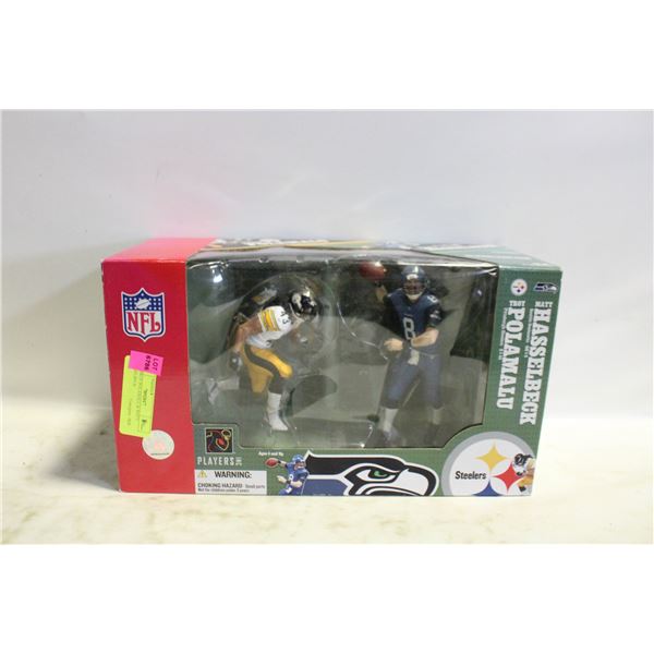 NFL TROY POLAMALU & MATT HASSELBECK