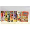 Image 1 : LOT OF 8 VINTAGE 25 CENT COMIC BOOKS