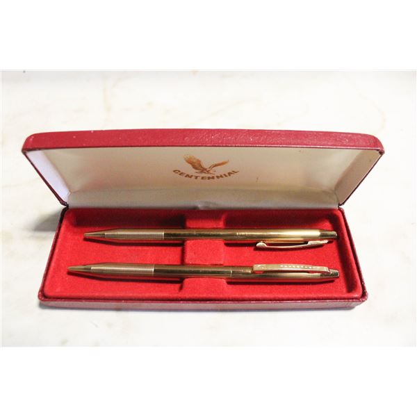 VINTAGE PEN/PENCIL CENTENNIAL SET IN ORIGINAL