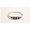 Image 1 : MEXICO 950 SILVER LAPIS INLAY CLAMPER