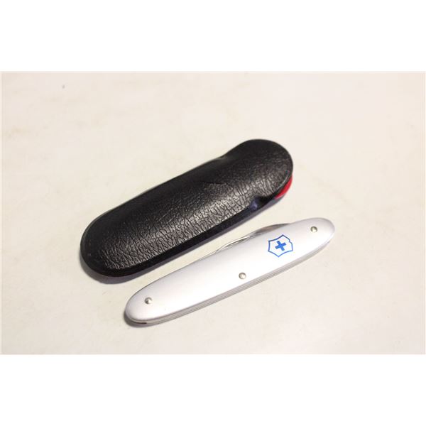 SWISS VICTORONIX POCKET KNIFE WITH SHEATH-ESTATE