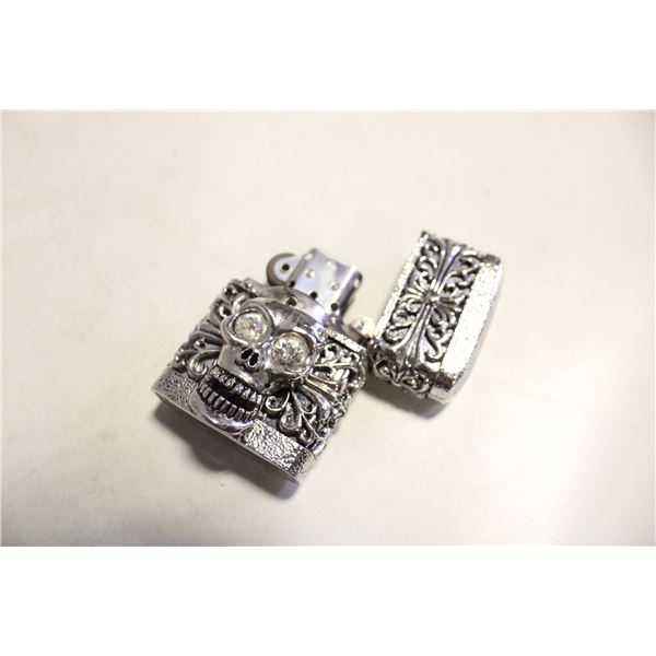HEAVY SKULL LIGHT ZIPPO STYLE-ESTATE