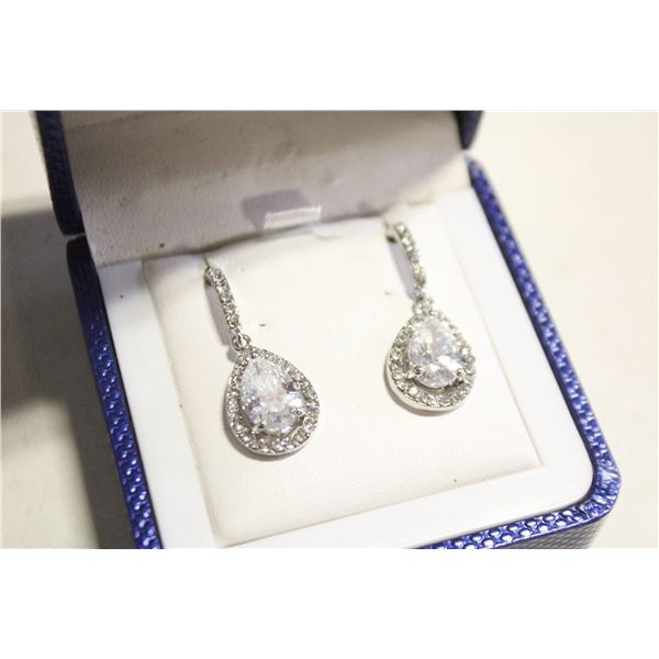 ESTATE EARRINGS MARKED 925 UNTESTED IN BOX-ESTATE