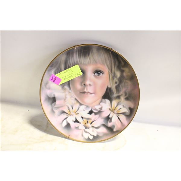 WEDGEWOOD PLATE EYES OF THE CHILD BY PETER