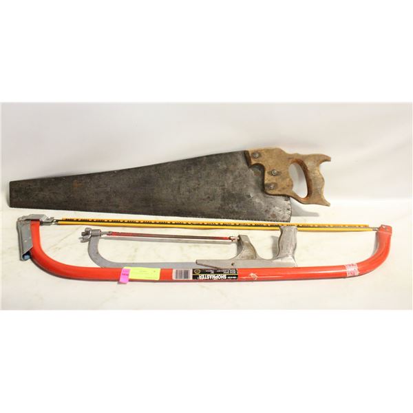 LOT OF ASSORTED SAWS