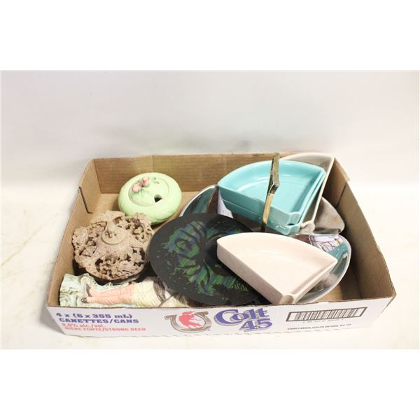 FLAT OF ASSORTED COLLECTIBLE INCLUDING