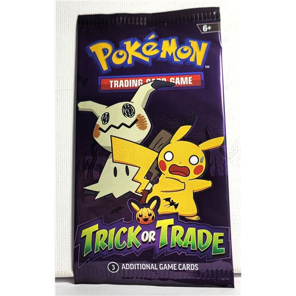 5) LOT OF 3 POKEMON TRICK-OR-TREAT