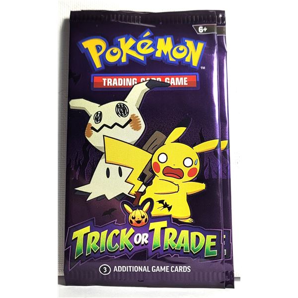 4) LOT OF 3 POKEMON TRICK-OR-TREAT