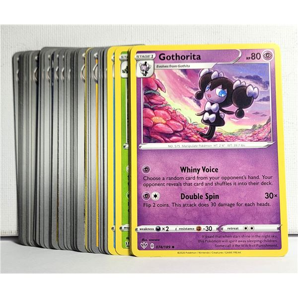 3) LOT OF 50 STAGE 1 POKEMON TRADING