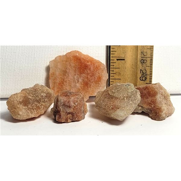 13) LOT OF 51.8 GRAM GOLDEN/RED