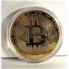 Image 1 : 25) ENCAPSULATED GOLD TONE BIT COIN