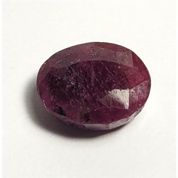 18) NATURAL 15 CT OVAL RUBY, READY