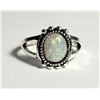 Image 1 : 34) SILVER TONE WITH LAB CREATED