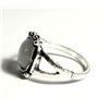Image 2 : 34) SILVER TONE WITH LAB CREATED