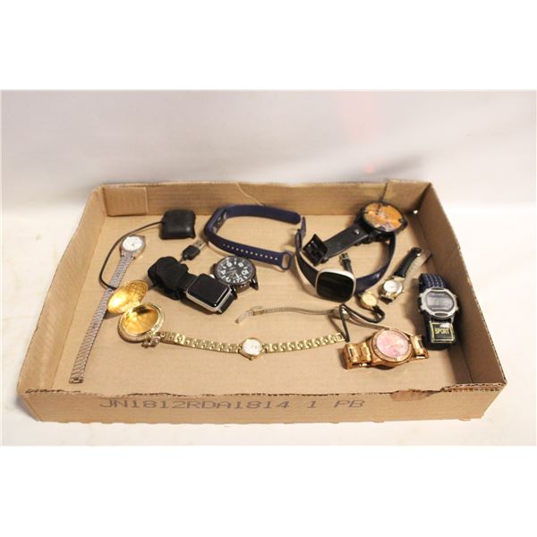 LOT OF ASSORTED WATCHES AND PARTS