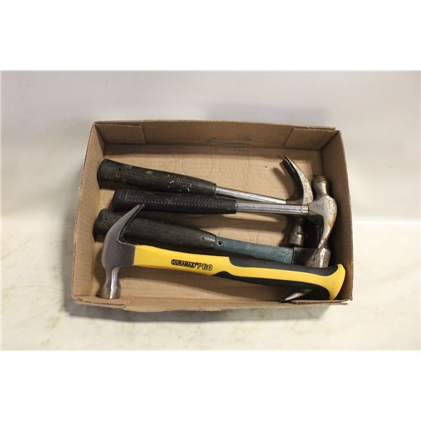LOT OF HAMMERS