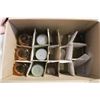 Image 1 : VINTAGE DRINKING JUICE GLASSES - 3 LIBBY