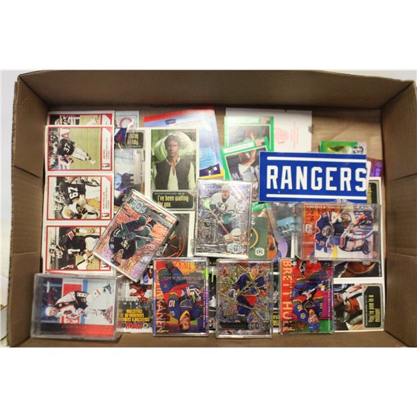 VINTAGE HOCKEY & STAR WARS CARDS & MISC