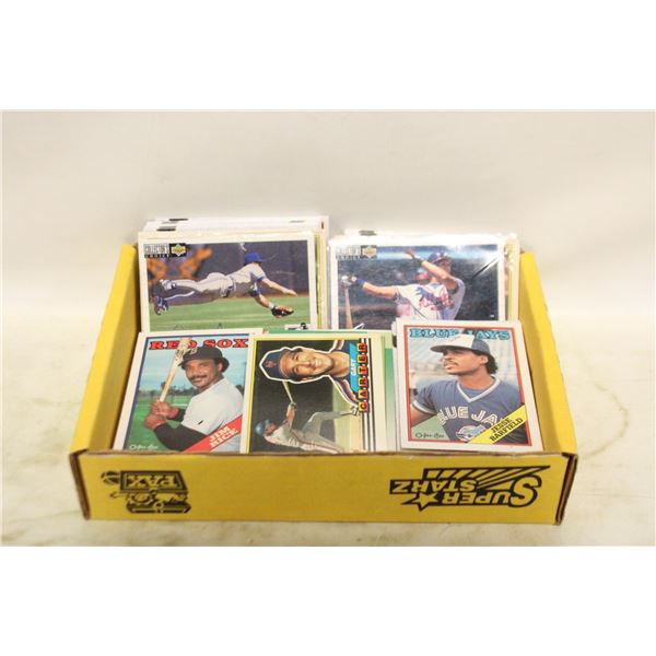 VINTAGE BASEBALL CARDS UNSORTED BOX FULL-ESTATE