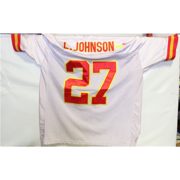 VINTAGE LARRY JOHNSON NFL SIZE 52 GAME