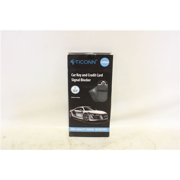 2 PACK AUTOMATIVE CAR KEY SIGNAL BLOCKER
