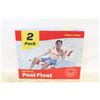 Image 1 : 2 PACK WATER SWIMMING POOL FLOAT BED