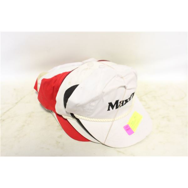 10 GOLF VINTAGE HATS TOGETHER-ESTATE