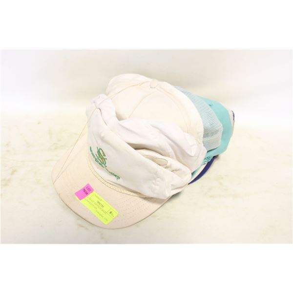 10 GOLF VINTAGE HATS TOGETHER-ESTATE