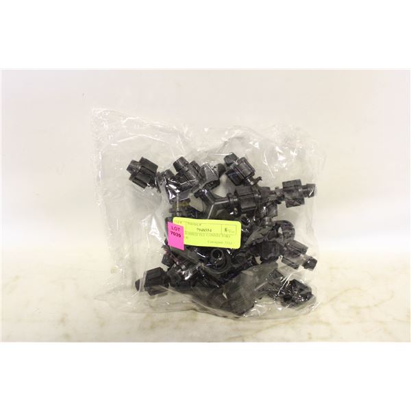 9 PCS BARBED TEE CONNECTORS SET FOR