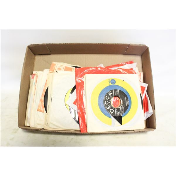 FLAT OF VINTAGE RECORDS