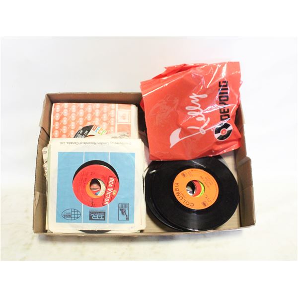 FLAT OF VINTAGE RECORDS