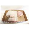 Image 1 : FLAT OF HIMALAYN SALT RAW PIECES+CANDLE