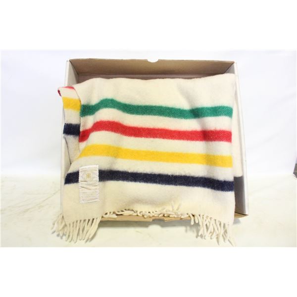 VINTAGE HUDSON BAY BLANKET