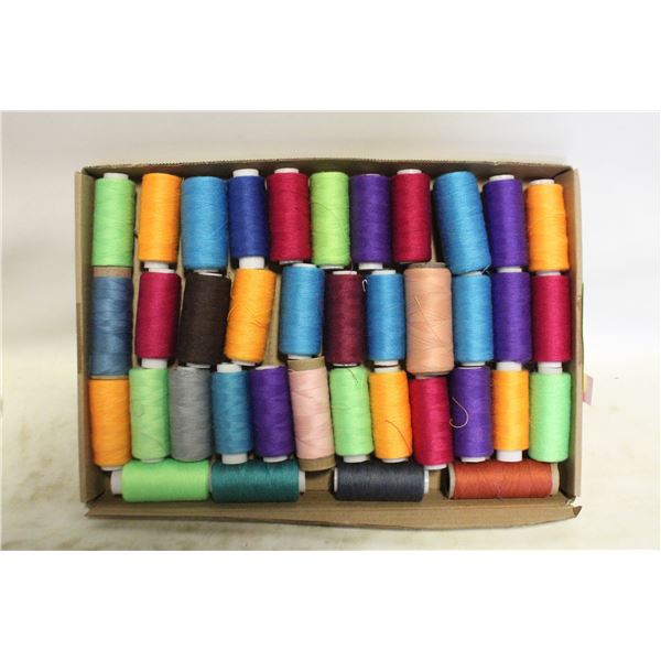 LOT OF QTY 38 THREAD SPOOLS