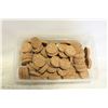 Image 1 : LARGE LOT OF 2" TAPERED CORK PLUGS