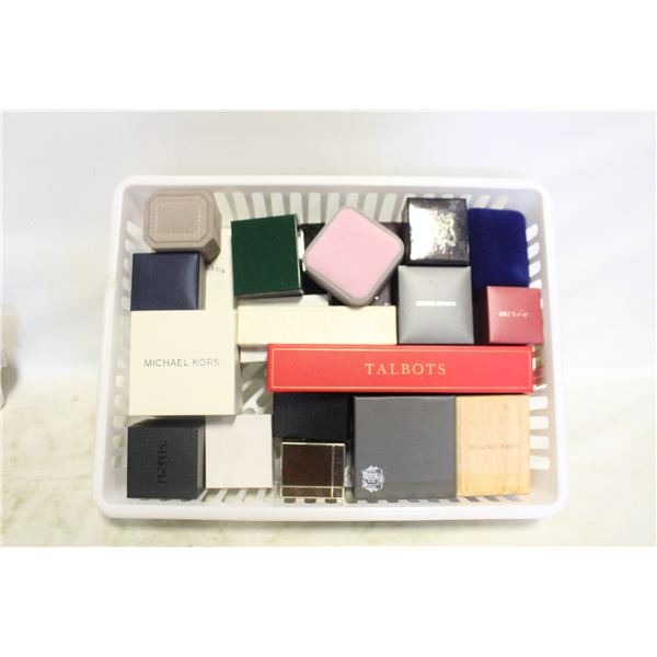 LOT OF QTY 24 JEWELRY BOXES