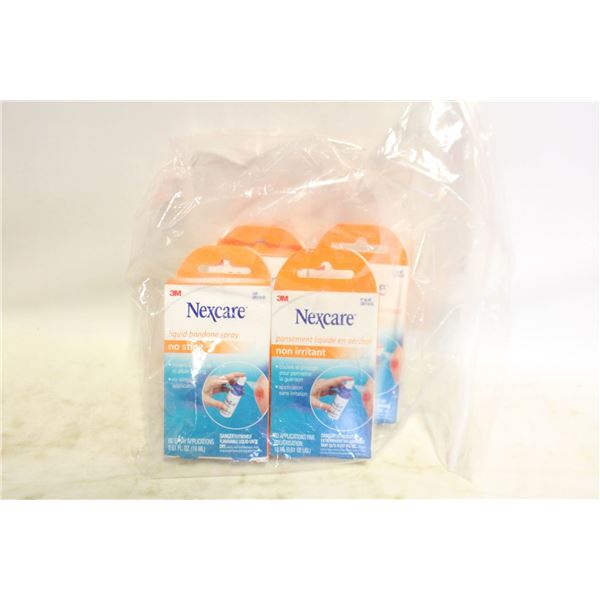 #4430-NEW 4 BOXES OF NEXCARE LIQUID BANDAGE