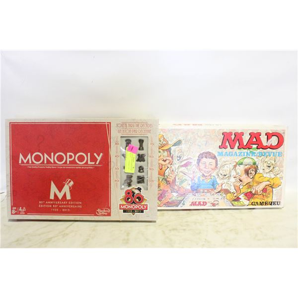 VINTGE MAD BOARD GAME & 80TH ANNIVERSARY