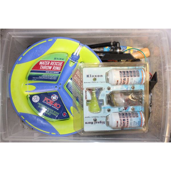 MISC BOAT ACCESSORIES TAPERWARE